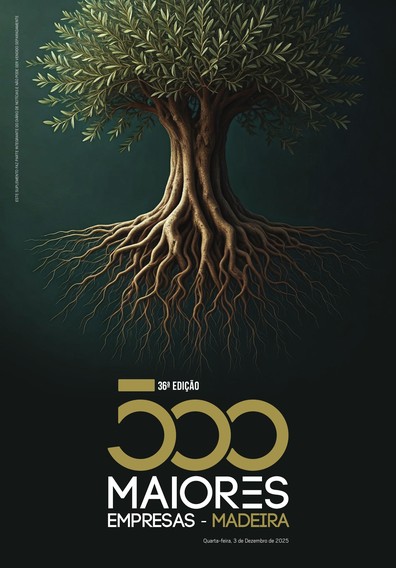 Edição do dia 3 Dezembro 2025 da publicação 500 Maiores - MADEIRA